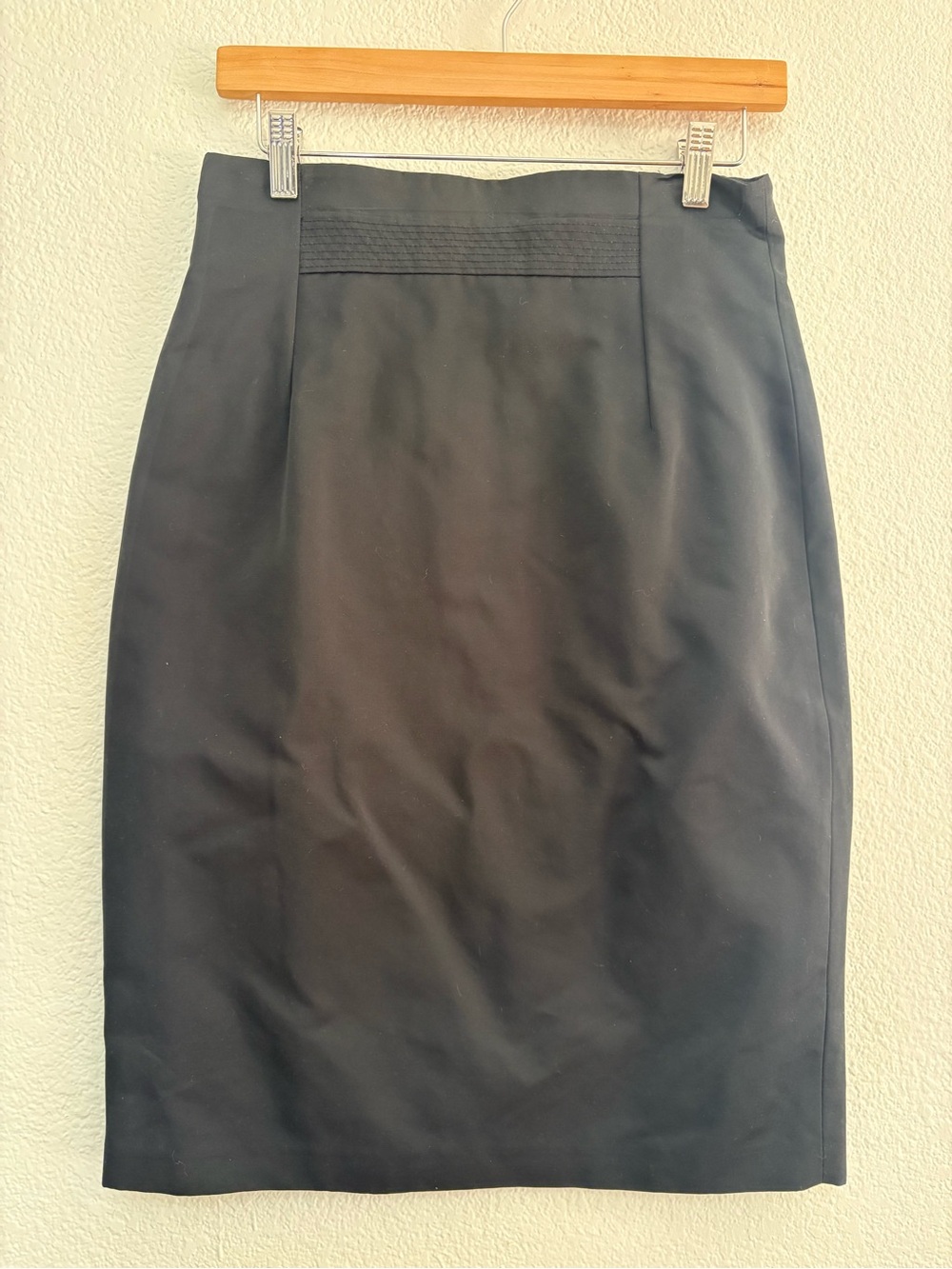Classic Black Pencil Skirt — Tailored Workwear